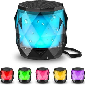 Night light wireless magnetic waterproof speaker, 7 color LED