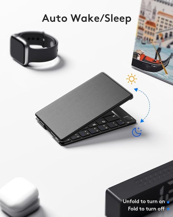 Foldable Bluetooth Keyboard - Portable wireless keyboard