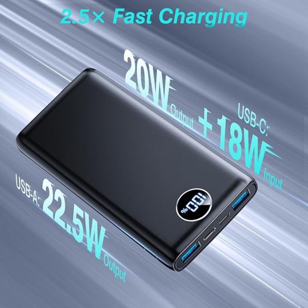 Portable charger 25800mAh mobile power supply