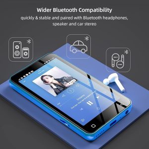 MP3 player with Bluetooth and WiFi