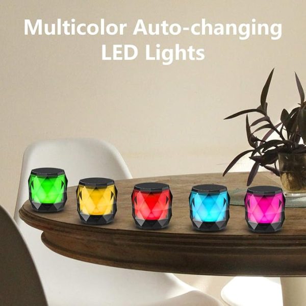 Night light wireless magnetic waterproof speaker, 7 color LED