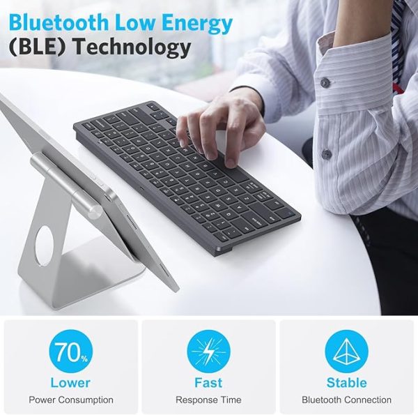 Universal Bluetooth keyboard for iPad