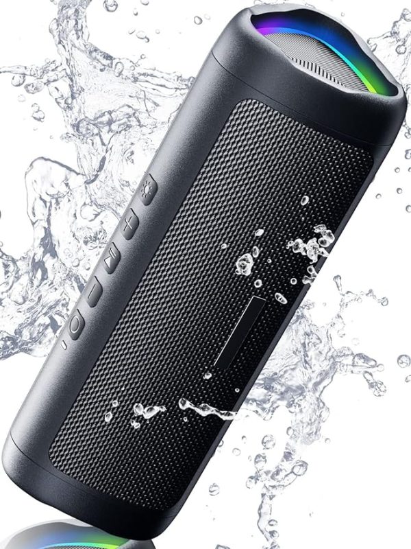 Portable Bluetooth speaker: IPX7 waterproof, 24W loud